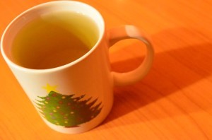 green green tea to burn calories easily