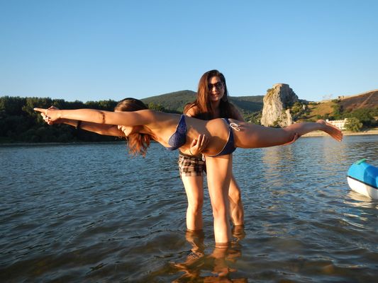 warrior 3 in the Danube